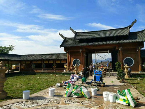 影視城基地施工